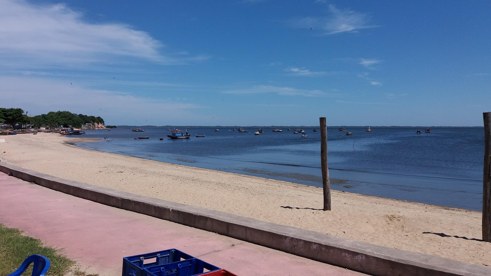 Foto von Praia Dona Luiza mit beiger sand Oberfläche