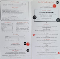 Menu du L'Assiette au Bœuf à Metz