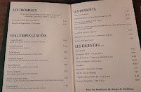 Menu du CARACAL - Restaurant - Saint Mandé à Saint-Mandé