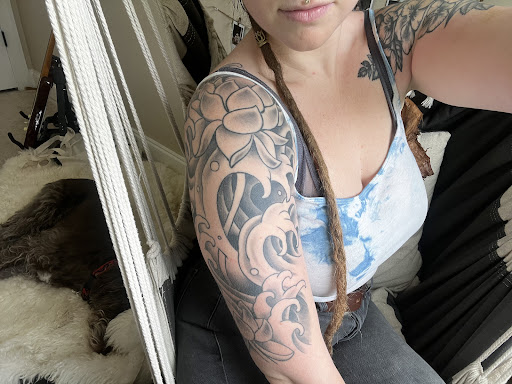 Explore mystic tattoo ideas, creative tattoo ideas in Swannanoa, available at Iron Wolves Tattoo