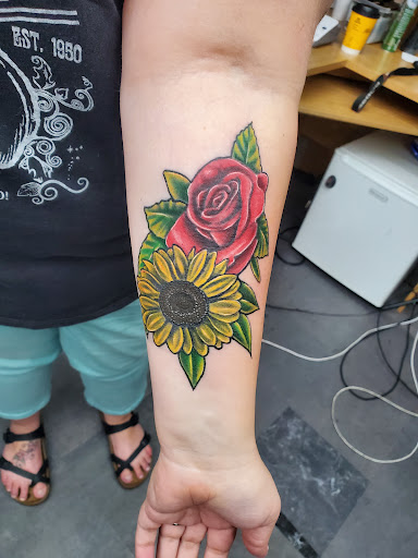 Explore life and death tattoo ideas, creative tattoo ideas in Vienna, available at Patriot Arms Ink LLC