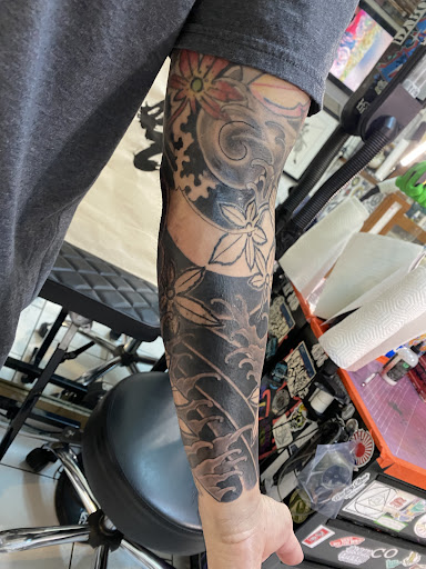 Explore religious tattoo ideas for men, creative tattoo ideas in Honolulu, available at 434 TATTOO WAIKIKI
