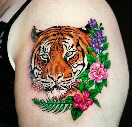 Explore brain tumor tattoo ideas, creative tattoo ideas in Ottawa, available at Audacious Ink Tattoo Studio