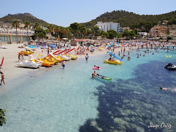Camp De Mar beach'in fotoğrafı geniş ile birlikte