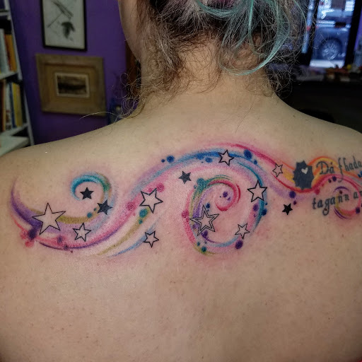 Explore butterfly vine tattoo ideas, creative tattoo ideas in Fresh Meadows, available at Lucky Dog Tattoos Inc