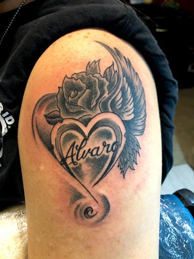 Explore longitude and latitude tattoo ideas, creative tattoo ideas in Cape Coral, available at UNRIVALED INK