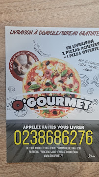 O’GOURMET PIZZA à Orléans menu