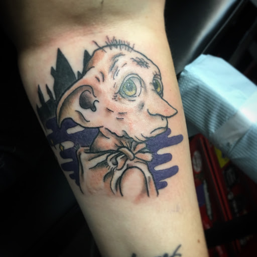 Find best shoulder tattoo ideas for your next unique tattoo in Saint Petersburg at Lucky You Tattoo