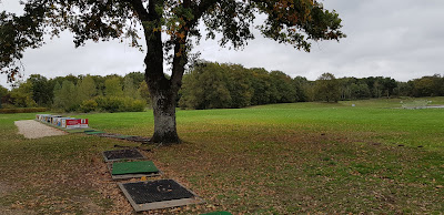 Practice de golf à Ardon