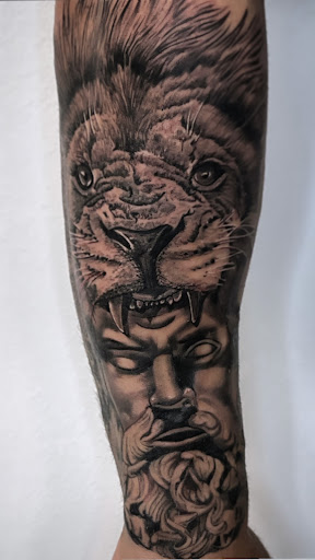 Explore swirl tattoo ideas, creative tattoo ideas in Santa Rosa, available at Eternal Art Tattoo Gallery