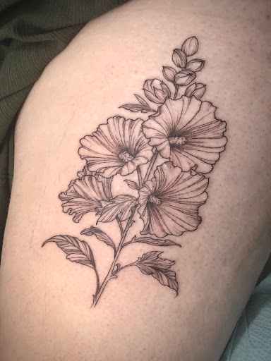 Explore 3/4 sleeve tattoo ideas, creative tattoo ideas in Everett, available at Sunken Ship Tattoos