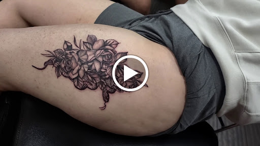 Explore ring finger tattoos ideas, creative tattoo ideas in Los Angeles, available at Monkey Face Tattoos