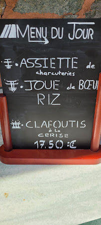 Menu / carte de Restaurant la Chaumière à Villarodin-Bourget