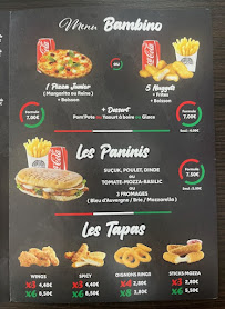 Menu / carte de LA TOUR DE PIZ à Jargeau