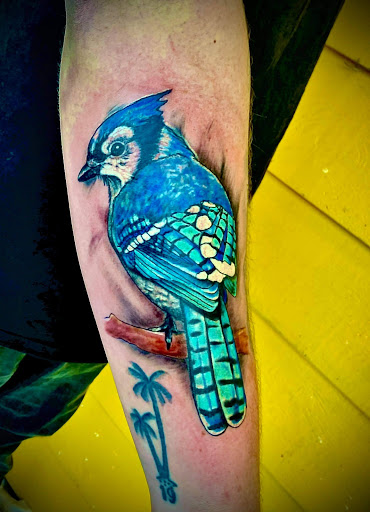 Explore butterfly back tattoo ideas, creative tattoo ideas in Minocqua, available at Family Tradition Tattoo Co.