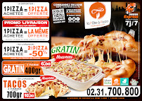 Livraison de pizzas La Pâte à Pizza à Caen (le menu)