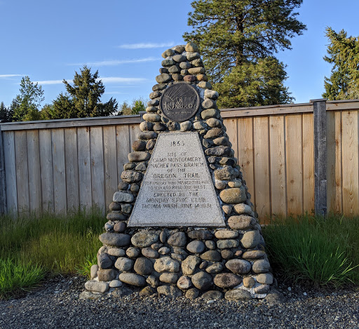Washington State Historical Marker, Near Crossroads Church, Tacoma, WA 98446