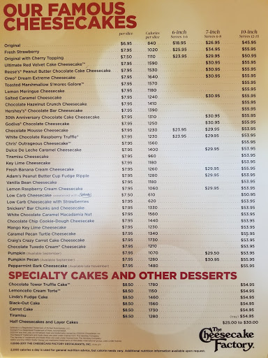 Restaurant «The Cheesecake Factory», reviews and photos, 15900 La Cantera Pkwy, San Antonio, TX 78256, USA