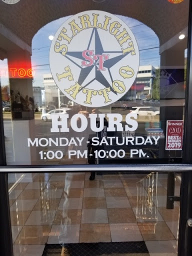 Tattoo Shop «Starlight Tattoo», reviews and photos, 215 NJ-17, Rochelle Park, NJ 07662, USA
