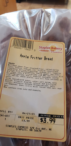 Bakery «Staples Bakery», reviews and photos, 129 2nd Ave NE, Staples, MN 56479, USA