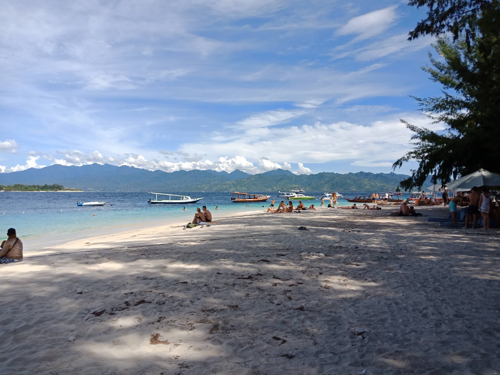 Zdjęcie Plaża Wschodnia na Gili Trawangan obszar udogodnień