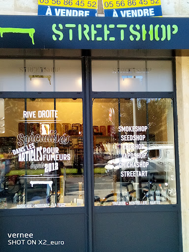StreetShop Bordeaux Rive Droite: CBD Shop, Accessoires pour fumeurs & Graines de cannabis
