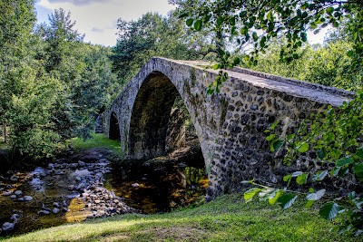 Le Pont du Diable à Saint-Marcellin-en-Forez