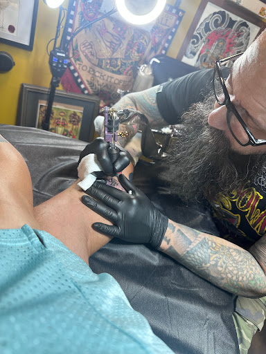 Explore sunflower tattoo ideas black and white, creative tattoo ideas in Asbury Park, available at Old Glory Tattoo Co.