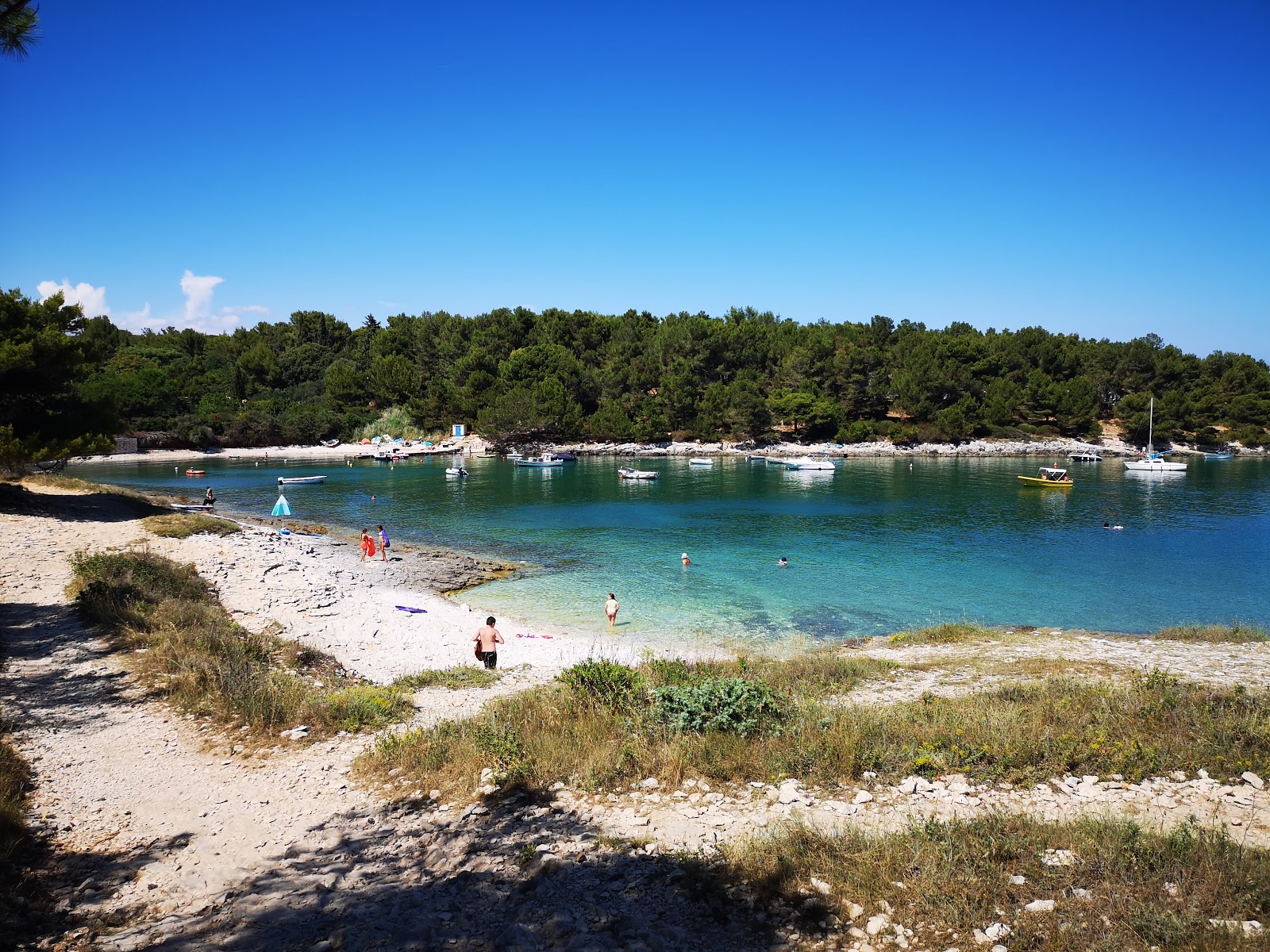 Photo de Lokva beach avec caillou clair de surface