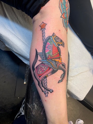 Explore heart tattoo ideas, creative tattoo ideas in Lawton, available at Liberty Port Tattoo