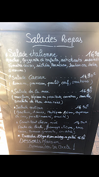 Restaurant La Villa à Sète menu