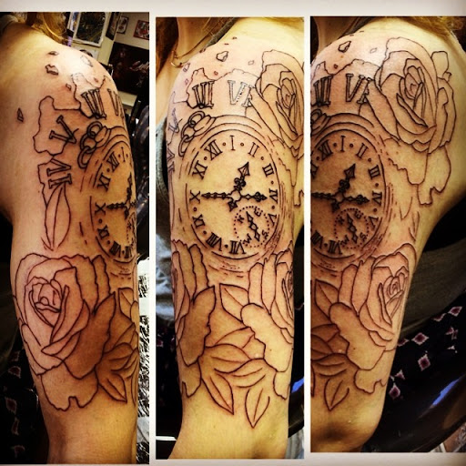 Explore y2k tattoo ideas, creative tattoo ideas in Fredericksburg, available at Figure 8 Ink Studios