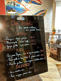 Restaurant Tempête à Quiberon - menu / carte