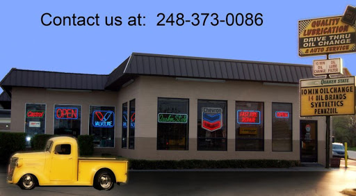 Auto Repair Shop «Quality Lubrication Oil Change and Auto Center», reviews and photos, 3450 E Walton Blvd, Auburn Hills, MI 48326, USA