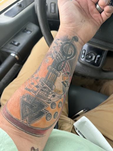 Explore shoe tattoo ideas, creative tattoo ideas in Bloomington, available at Til Death Tattoo And Piercing Parlor