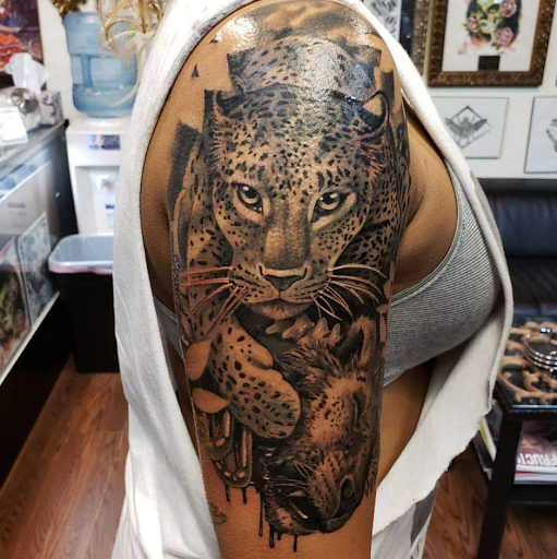 Explore group tattoo ideas for 5, creative tattoo ideas in Charlotte, available at Canvas Tattoo & Art Gallery