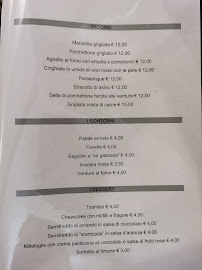 Menu du Osteria Borello à Gavoi