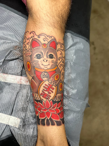 Explore depeche mode tattoo ideas, creative tattoo ideas in Miami, available at Bonsai Mike Tattoos