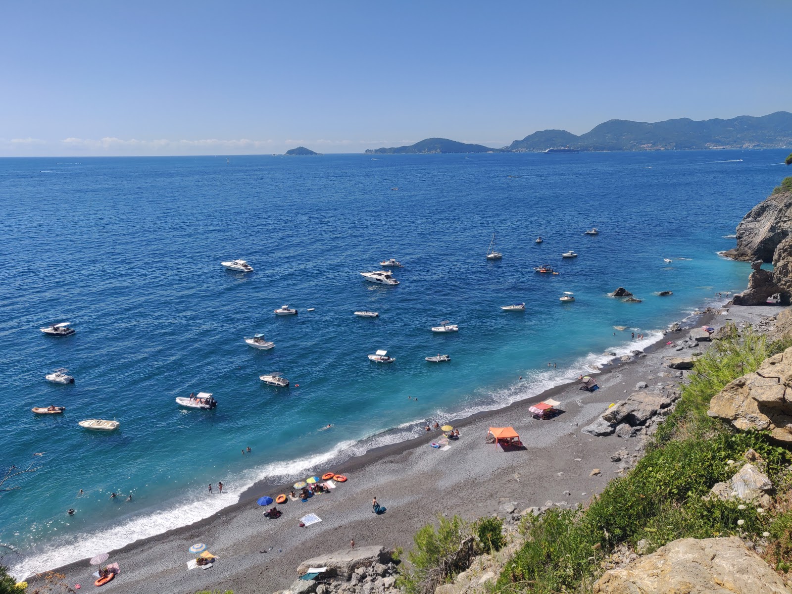 Foto von Spiaggia della Zezziggiola mit etwas sauber Sauberkeitsgrad