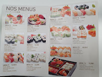 Restaurant de sushis Fuji à Boulogne-Billancourt (la carte)