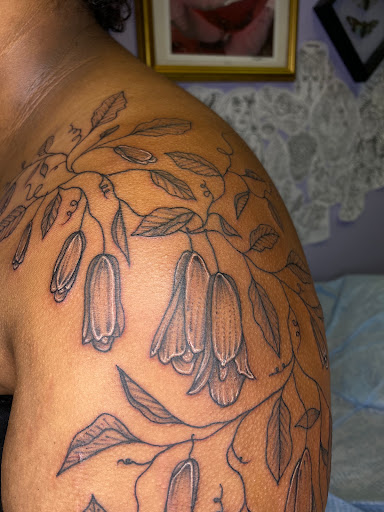 Explore horror half sleeve tattoo ideas, creative tattoo ideas in Keyport, available at Taboo Tattoos
