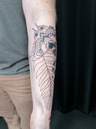 Explore heavenly tattoo ideas, creative tattoo ideas in Spokane, available at Fortunata Tattoo Studio