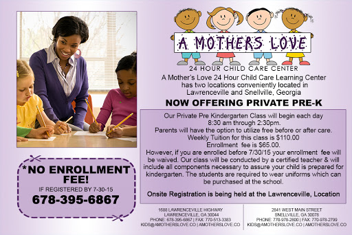 Day Care Center «A Mothers Love», reviews and photos, 1688 Lawrenceville Hwy, Lawrenceville, GA 30044, USA