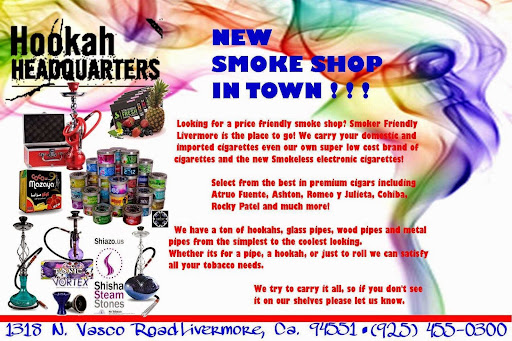 Tobacco Shop «Smoker Friendly Livermore Smoke Shop», reviews and photos, 1318 N Vasco Rd, Livermore, CA 94551, USA