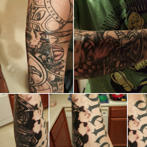 Explore jormungandr tattoo ideas, creative tattoo ideas in Corpus Christi, available at Electra Art