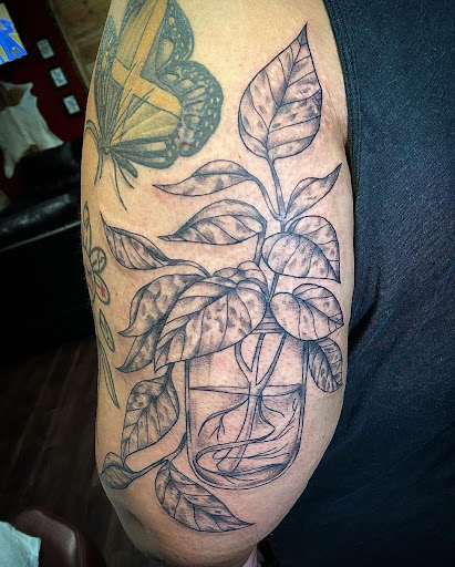 Explore coral tattoo ideas, creative tattoo ideas in Las Vegas, available at Black Sacrament Tattoo