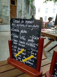 Carte du Restaurant Au Clair de Lune à Grenoble