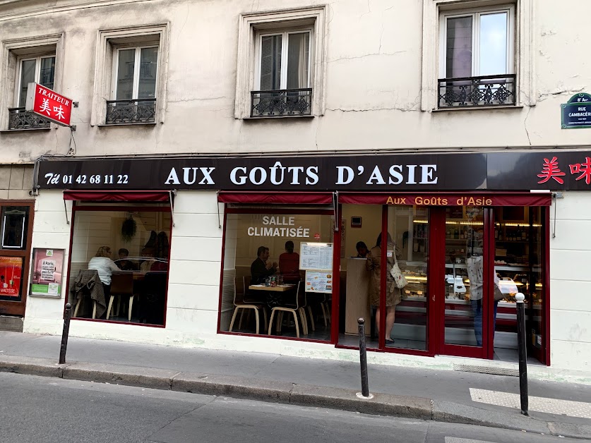 Au Gout d'Asie à Paris