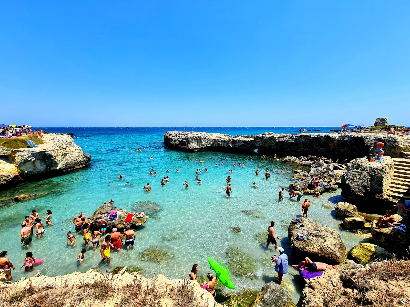 Foto di Spiaggia di Portulignu con una superficie del terreno roccioso