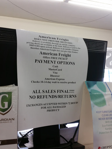 Furniture Store «American Freight Furniture and Mattress», reviews and photos, 1000 Front St, Vestal, NY 13850, USA